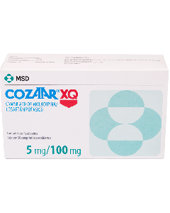 COZAAR XQ TABLETAS 5MG / 100MG