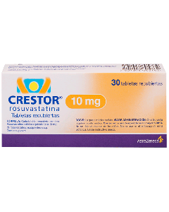 CRESTOR TABLETAS 10 MG 