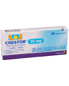 CRESTOR TABLETAS 20 MG 