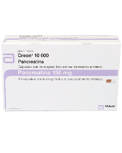 CREON CAPSULAS 150 MG