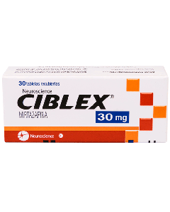 CIBLES TABLETAS 30 MG