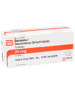 BETASEC TABLETAS 24 MG