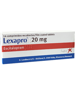 LEXAPRO COMPRIMIDOS 20 MG 