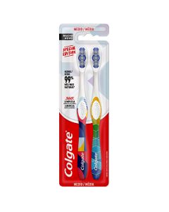 CEPILLO DENTAL COLGATE 360 DESIGNER HANDLES
