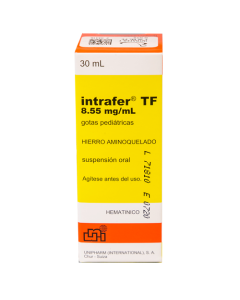 INTRAFER TF PEDIATRICO GOTAS 30 ML