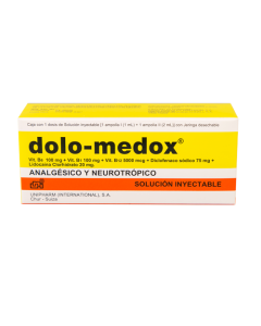 DOLO-MEDOX AMPOLLA 3 ML
