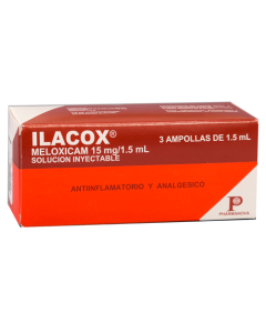 ILACOX SOLUCIONES INYECTABLES 15 MG