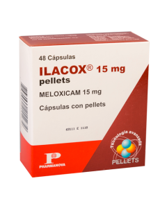 ILACOX CAPSULAS 15 MG