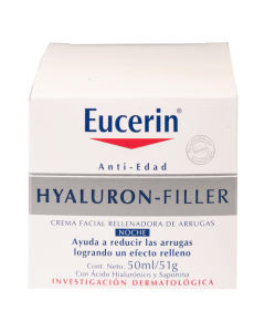 CREMA EUCERIN HYALURON FILLER RELLENA ARRUGAS NOCHE 50 ML