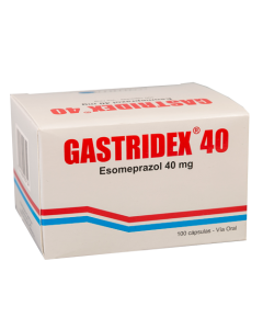 GASTRIDEX CAPSULAS 40 MG