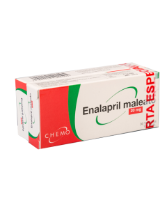 ENALAPRIL TABLETAS 20 MG