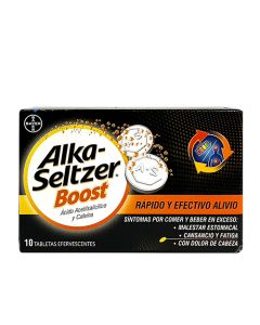 ALKA SELTZER EXTREME BOOST X10S TAB EFERVECENTE
