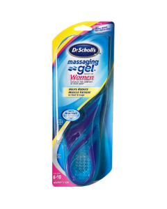 MASSAGING GEL INSOLES WOMEN DR SCHOLL'S PLANTILLA DE GEL TALLA 6-10 