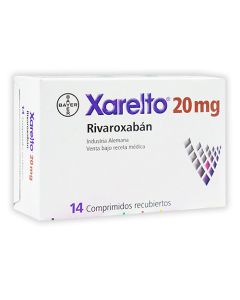 XARELTO COMPRIMIDO 20 MG