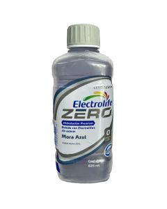 SUERO ORAL ELECTROLIT ZERO MORA AZUL 625 ML