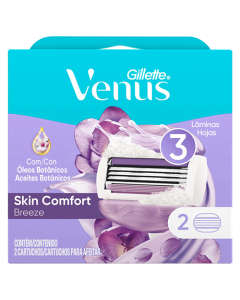 GILLETTE REPUESTO VENUS BREEZE 2 UNIDS