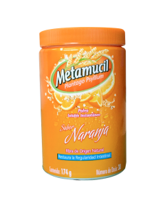 METAMUCIL NARANJA POLVO SOLUBLE INSTANTANEO 175 G