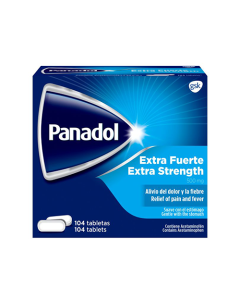 PANADOL EXTRA FUERTE  500 MG X 2 TAB