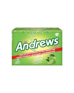 SAL ANDREWS LIMON X 12 SOBRES