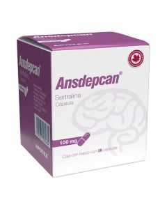 ANSDEPCAN 100 MG X 28 CAPS