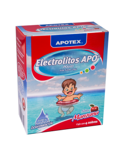 SUERO APOTEX ELECTROLITOS MANZANA UN