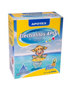 SUERO APOTEX ELECTROLITOS PIÑA SOBRES UN