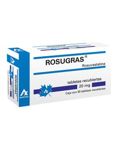 ROSUGRAS 20MG X 30 TABS