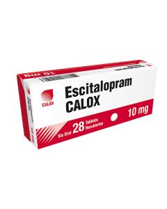 ESCITALOPRAM 10 MG X 28 TABS (SUELTO) CALOX