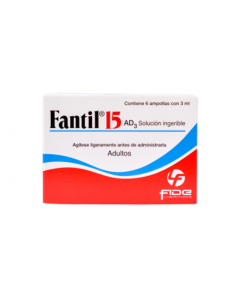 FANTIL-15 3 ML ADTO X 5 AMP+1 GRATIS FIDE