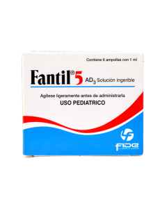 FANTIL-5 1 ML PED X 6 AMP FIDE