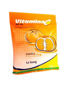 VITAMINA C LA SANTE MANDAR 500MG 12X12