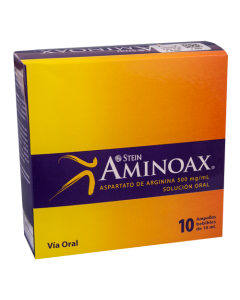 AMINOAX AMPOLLAS 500 MG/10 ML