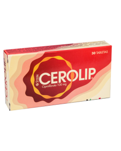 CEROLIP TABLETAS 100 MG