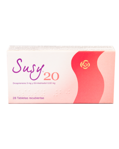 SUSY 20 TABLETAS 3 MG 
