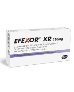 EFEXOR XR 150 MG X 28 CAPS