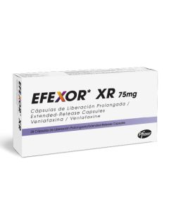 EFEXOR XR 75 MG X 28 CAPS