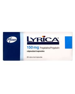 LYRICA 150 MG X 28 CAPS 