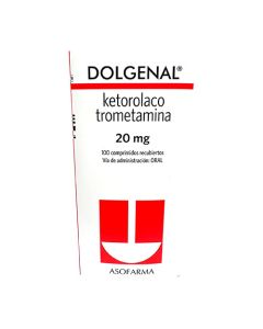 DOLGENAL 20 MG X 100 COMP