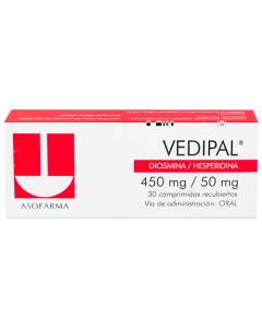 VEDIPAL COMPRIMIDOS 450 MG / 50 MG 