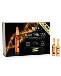 SERUM ISDIN FLAVO-C MELATONIN NOCHE 2MLX 10 AMP