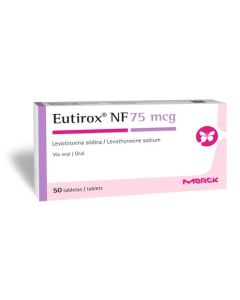 EUTIROX NF 75 MG X 50 TABS (SUELTO)