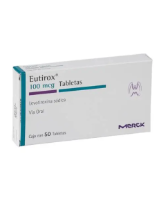 EUTIROX NF 100 MG X 50 TABS