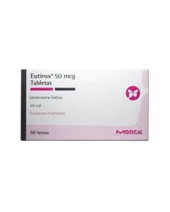 EUTIROX NF 50 MG X 50 TABS 