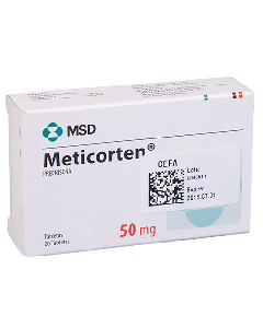 METICORTEN TABLETAS 50 MG