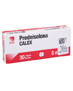 PREDNISOLONA TABLETAS 5 MG