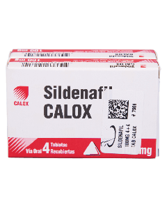 CALOX SILDENAFIL TABLETAS 100 MG