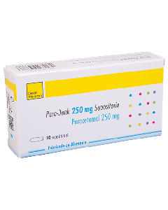 PARACETAMOL SUPOSITORIOS 250 MG