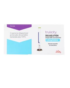 TRULICITY, DULAGLUTIDA 1.5MG/ UNIDAD