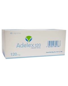 ADELEX CAPSULAS 120 MG