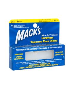 TAPON OIDO MACK´S SILICON ADULTO 2 PARES